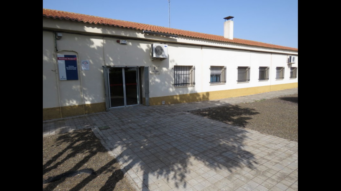 Entrada del Centro Ocupacional de Manzanares