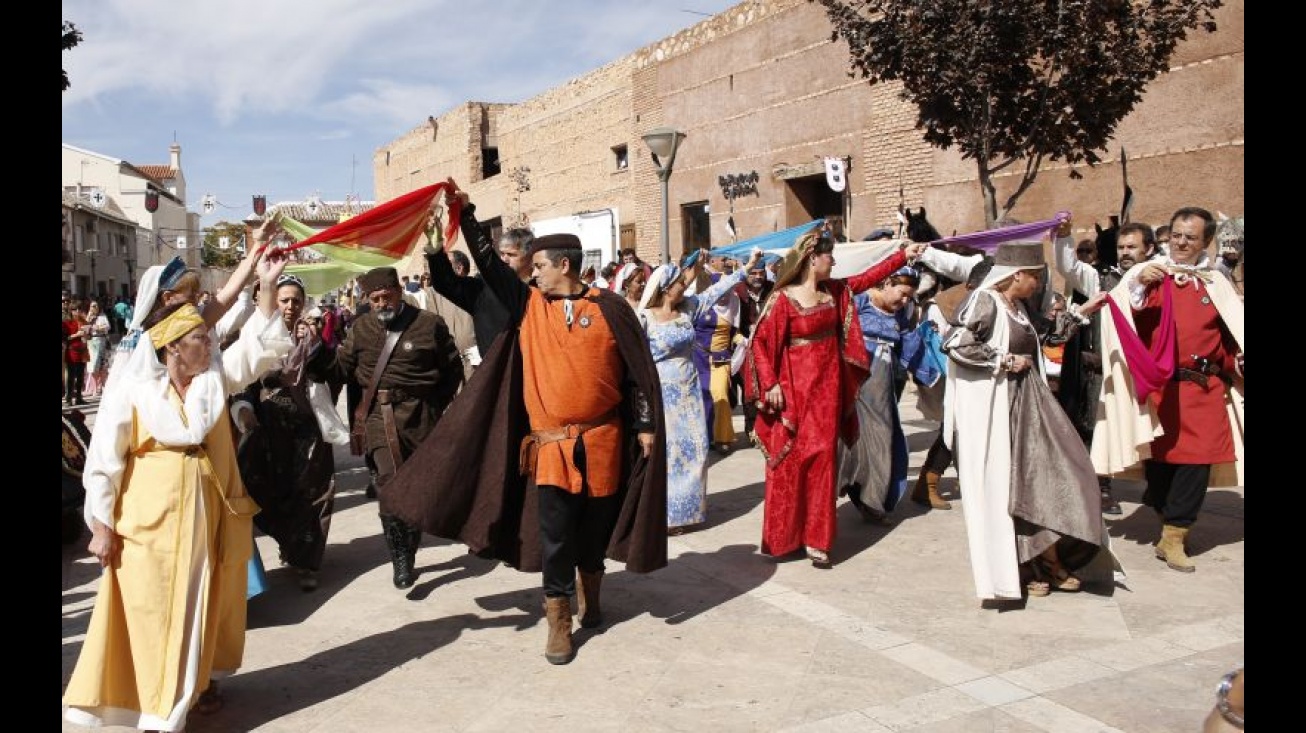 Bailes de la época durante las Jornadas Medievales