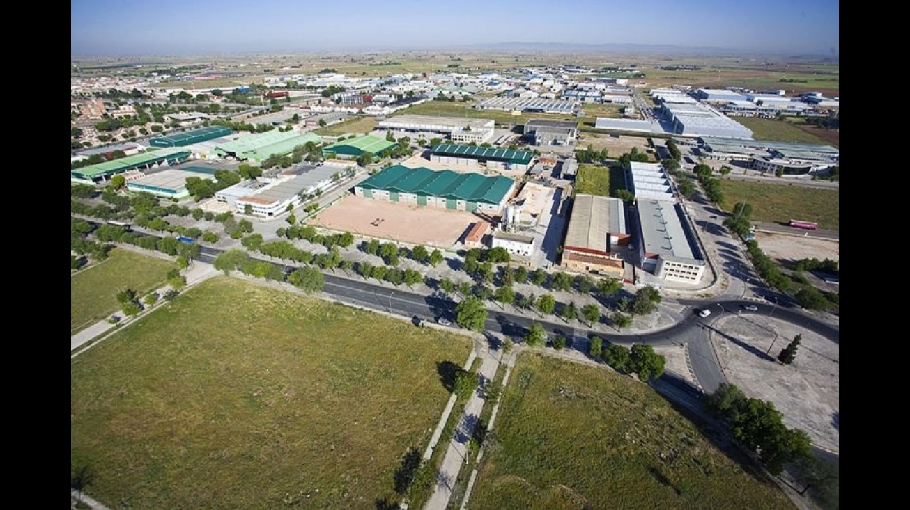 Vista aérea del Polígono Industrial de Manzanares