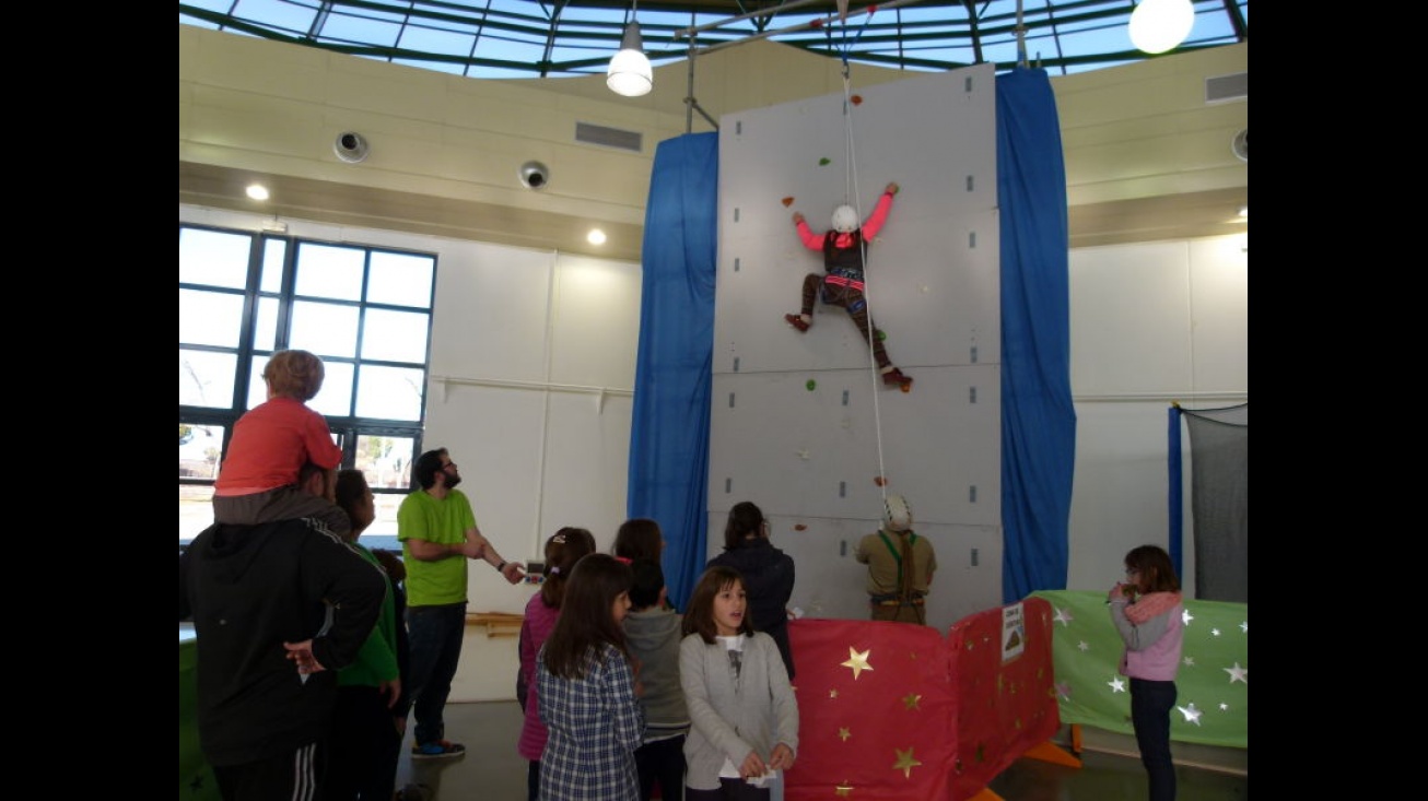 Rocódromo en la edición de 2014 de Diverinfancia