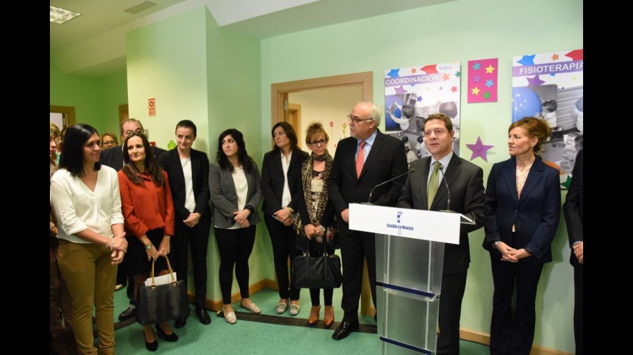 Intervención de García-Page en la inauguración del Centro de Atención Temprana de Manzanares