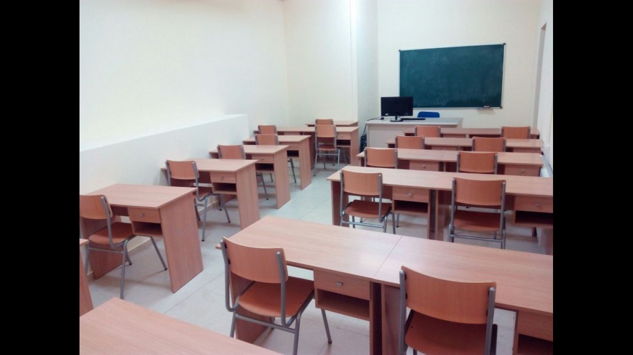 Aula habilitada en la UP para el presente curso