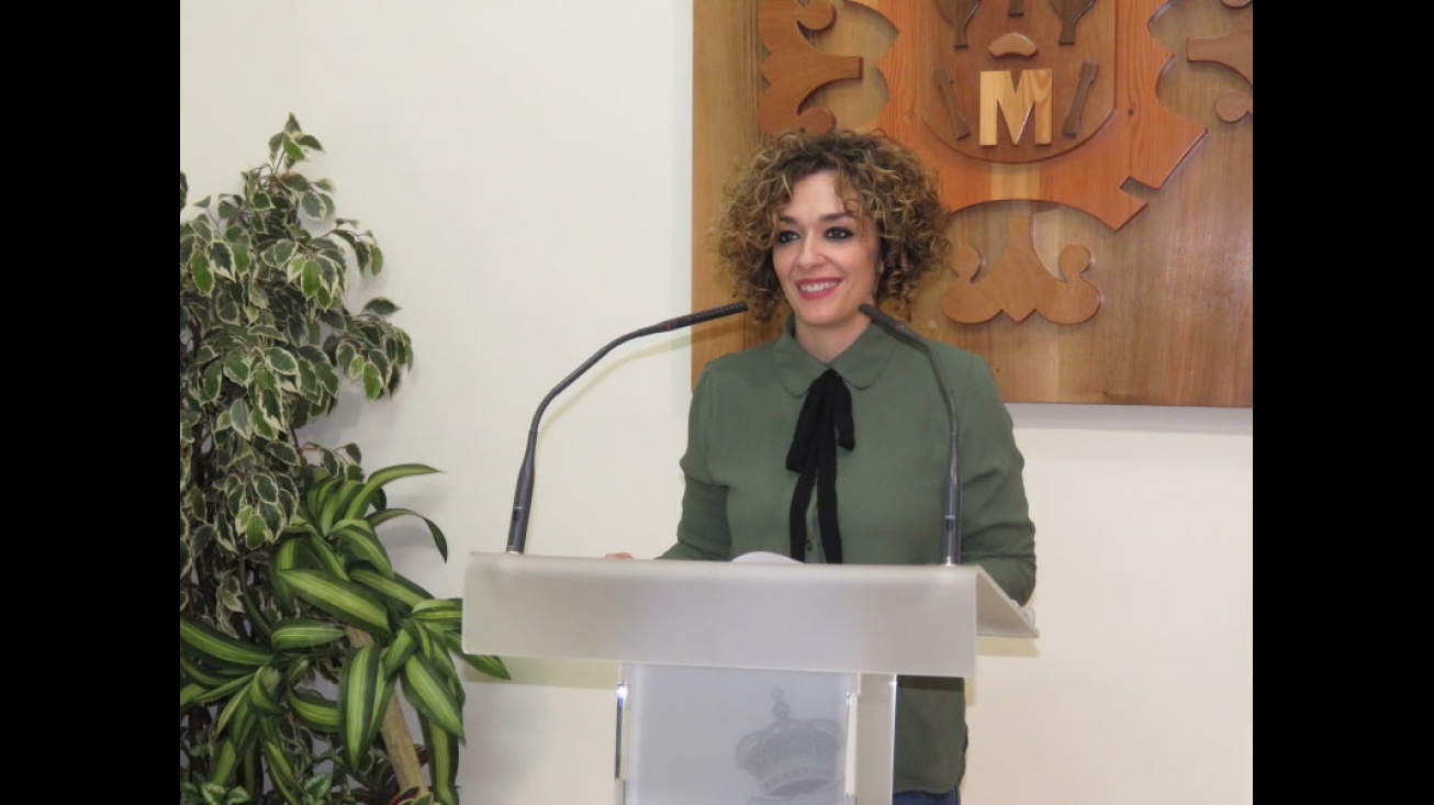 Beatriz Labián, en rueda de prensa