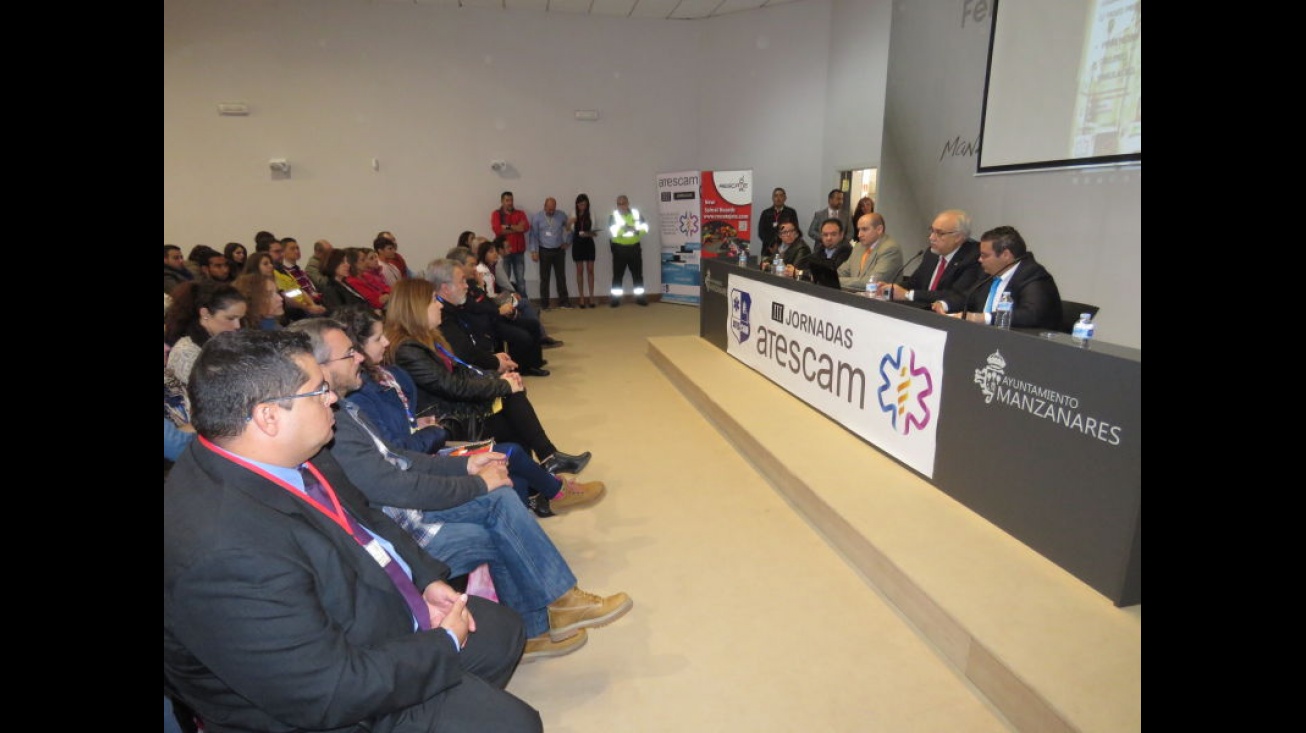 Inauguración de las jornadas en la mañana del sábado