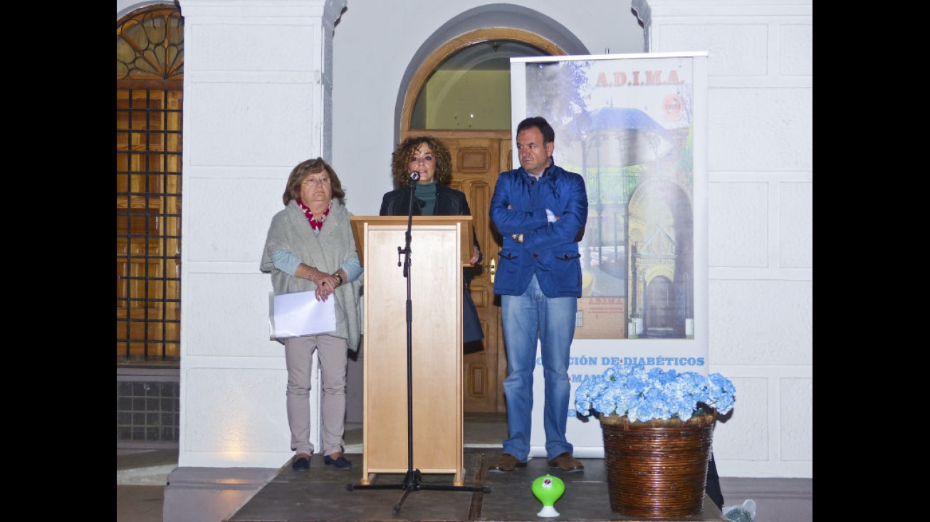 Intervención de Beatriz Labián junto a Juani Jurado y Juan López de Pablo. Foto: José A. Romero