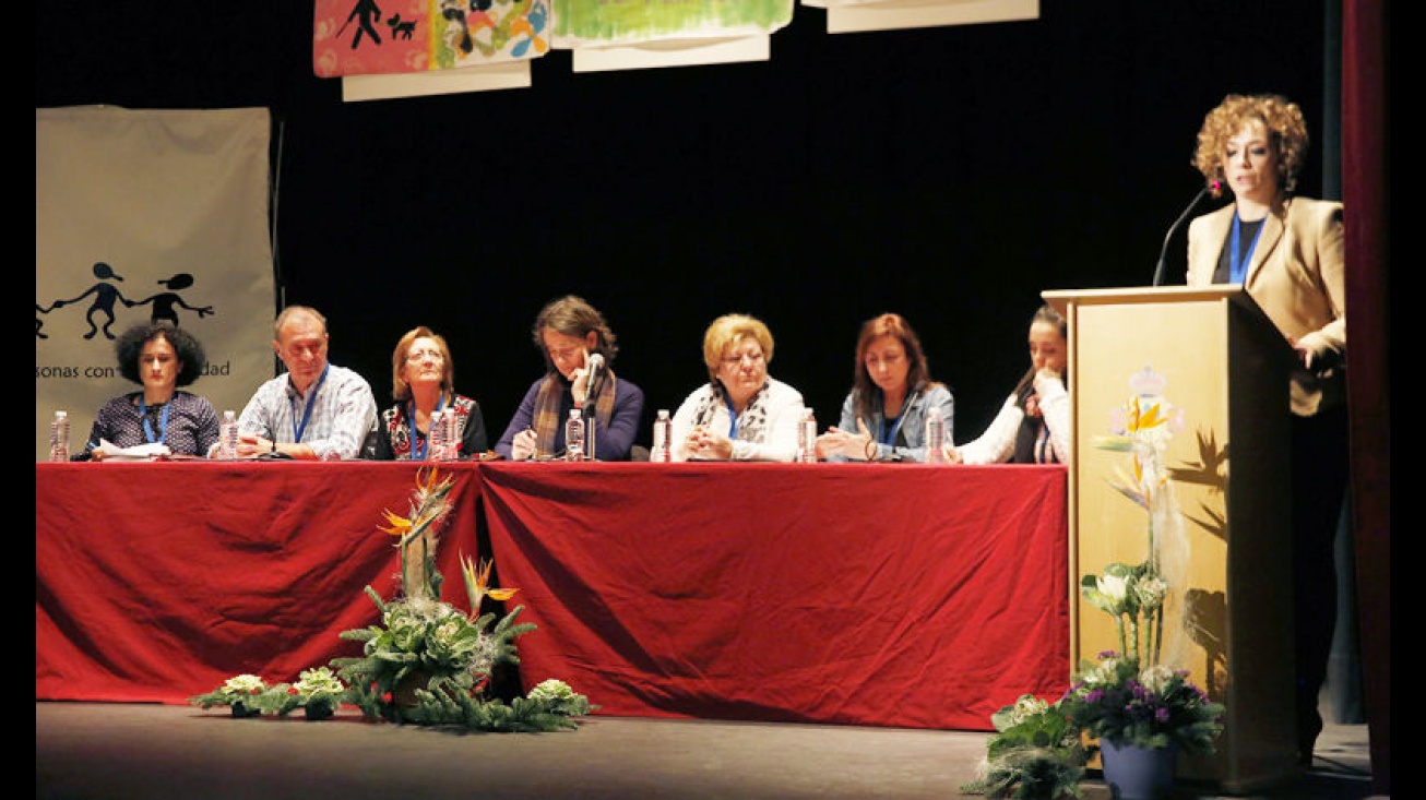 Beatriz Labián abrió la gala de la discapacidad antes de la mesa redonda