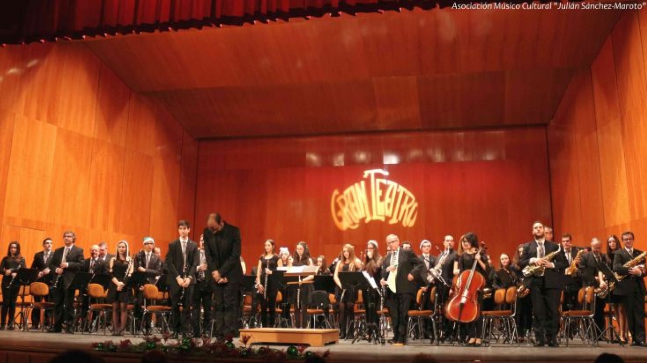 La Banda Julián Sánchez-Maroto ofreció el concierto de Navidad