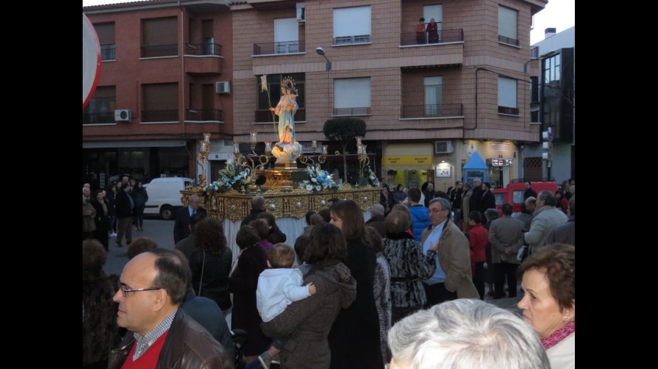 Procesion Virgen de La Paz