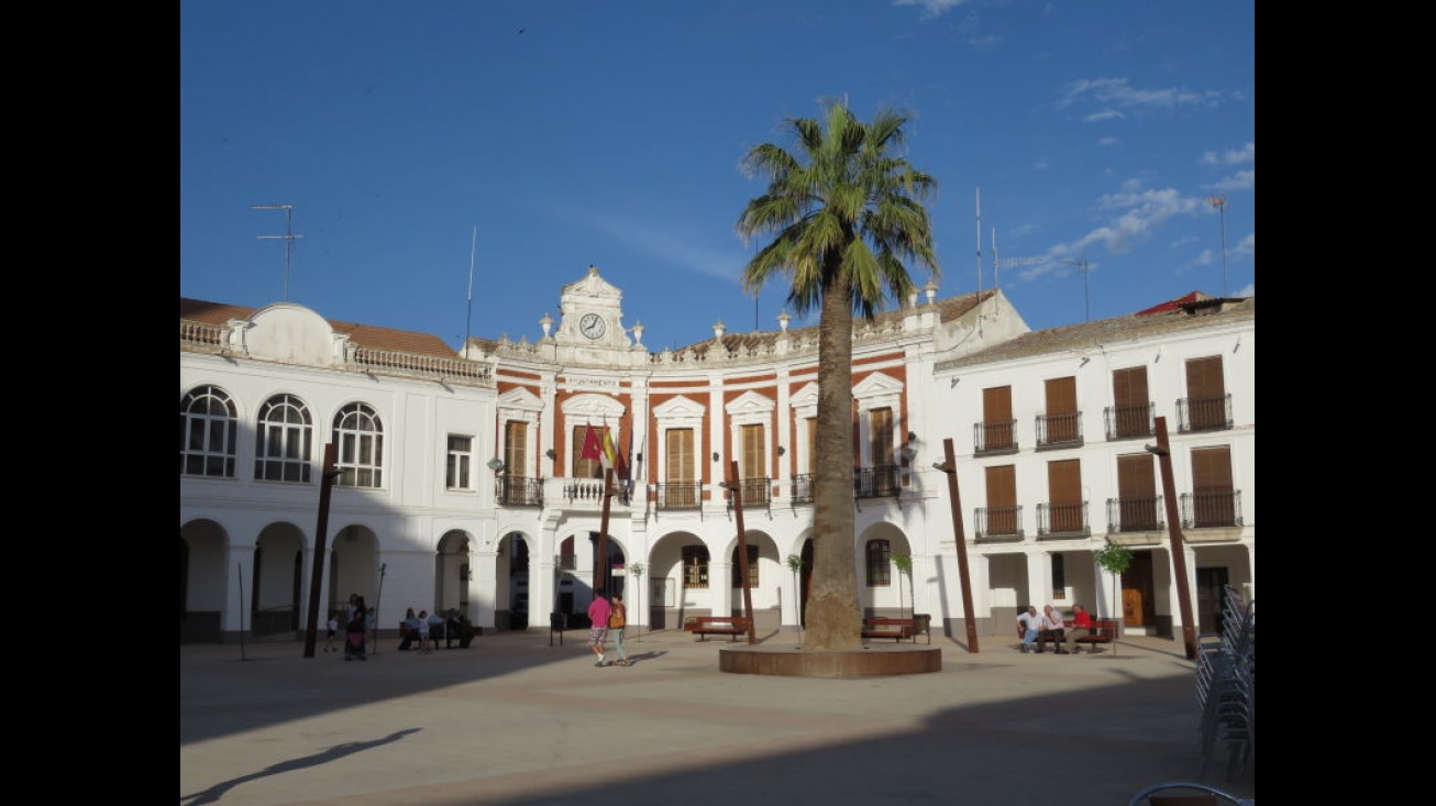 Plaza de la Constitución. Ayuntamiento de Manzanares