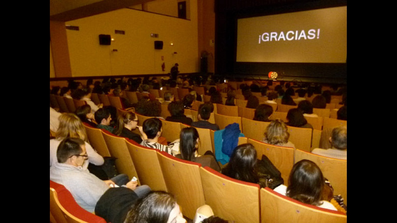 Imagen de archivo de la sala de cine de la Casa de Cultura