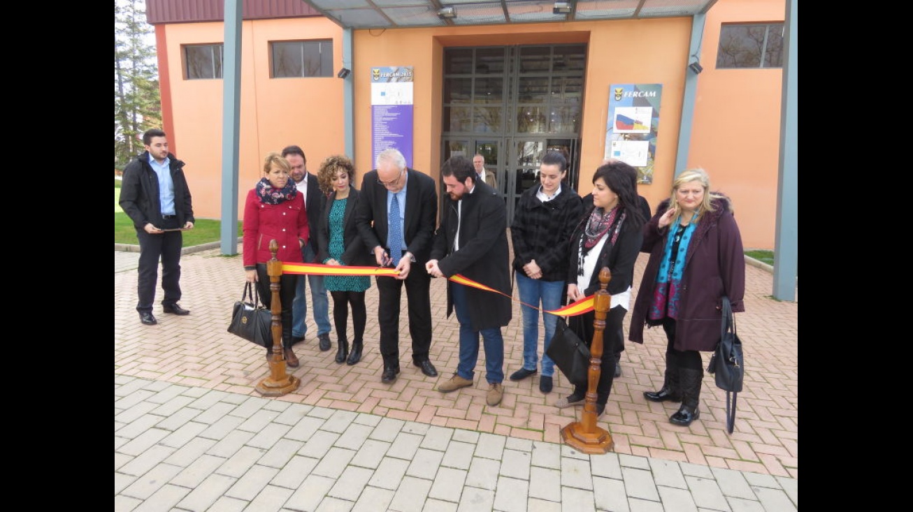 Inauguración de la IX Feria del Stock en Manzanares