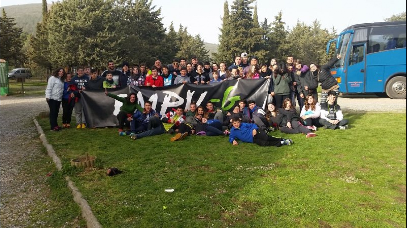 Participantes en el campamento de convivencia celebrado en Urda