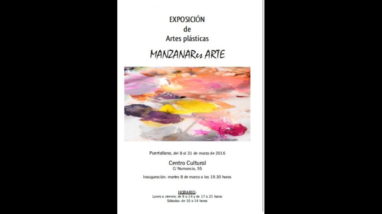 Exposición de Artes Plásticas Manzanares es Arte