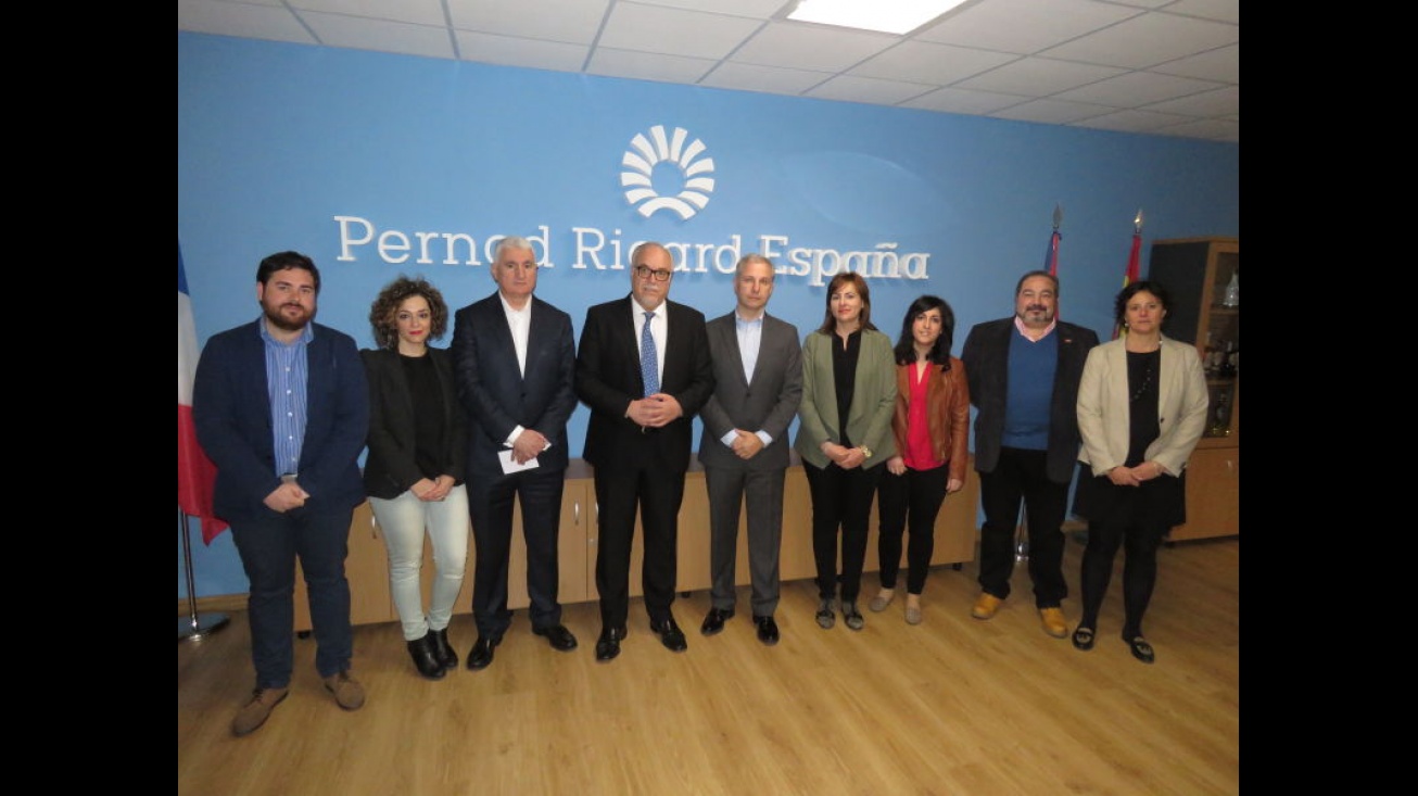 Visita al Centro de Producción Pernor Ricard España