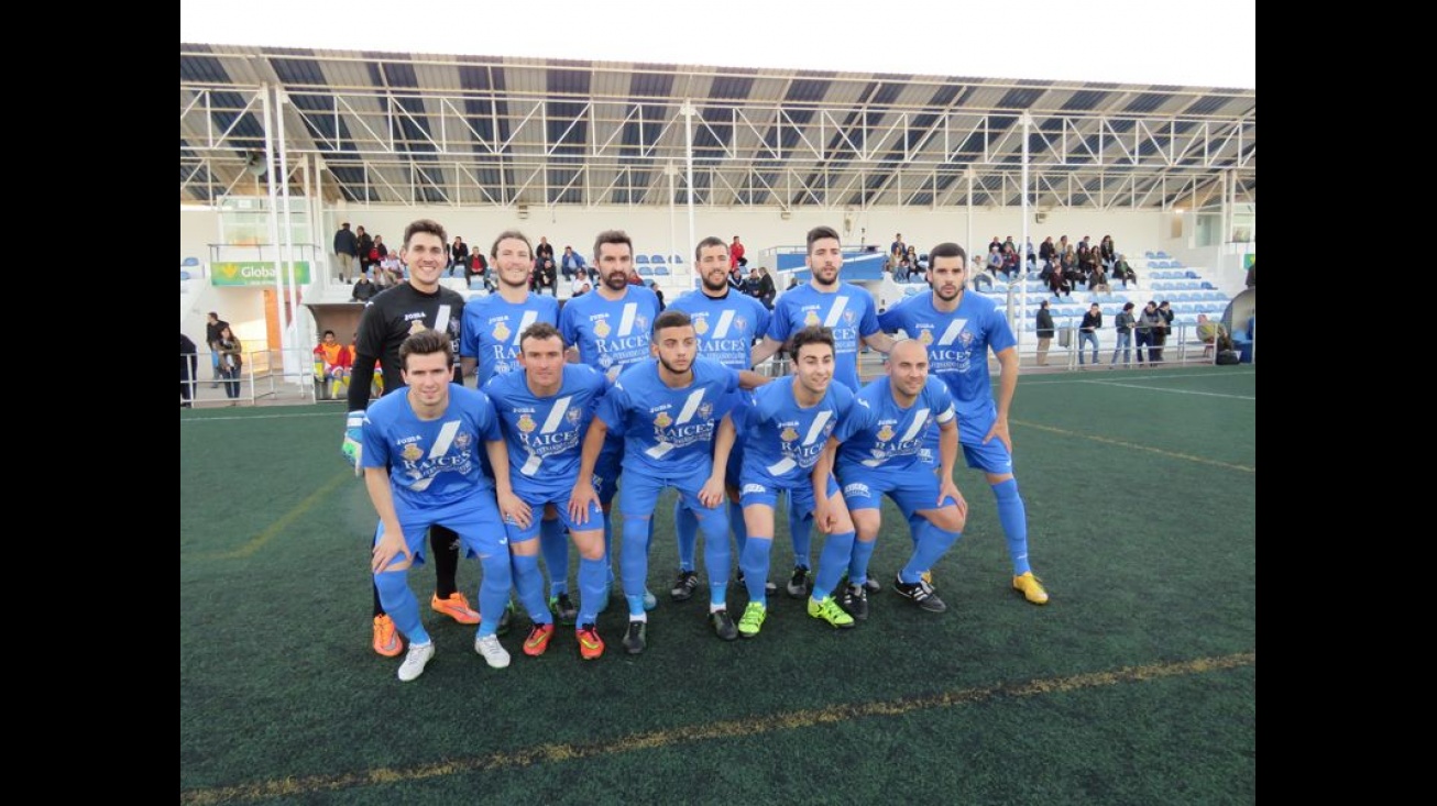 Once inicial del Manzanares ante La Gineta. Foto: J.A. Romero