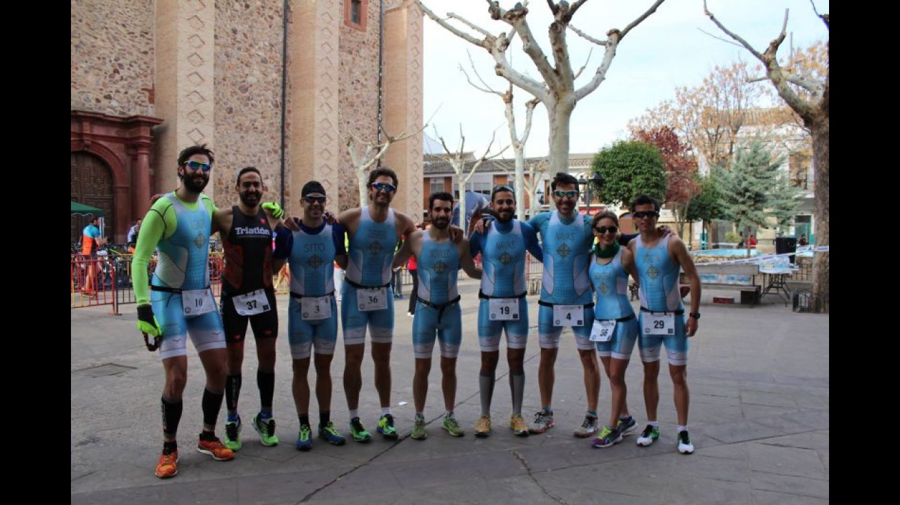 Componentes del Castillo Pilas Bonas Triatlón Manzanares en Herencia