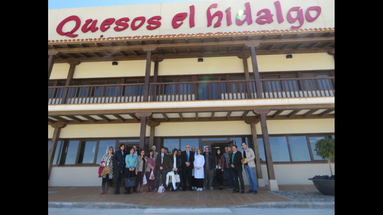 Asociación Ruta Europea del Queso en su visita a Manzanares