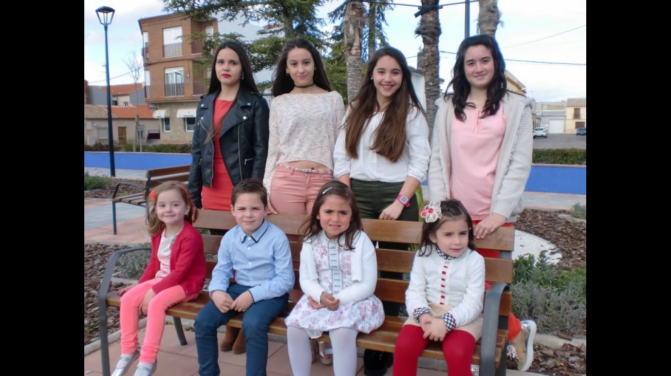 Participantes de la elección del barrio Divina Pastora