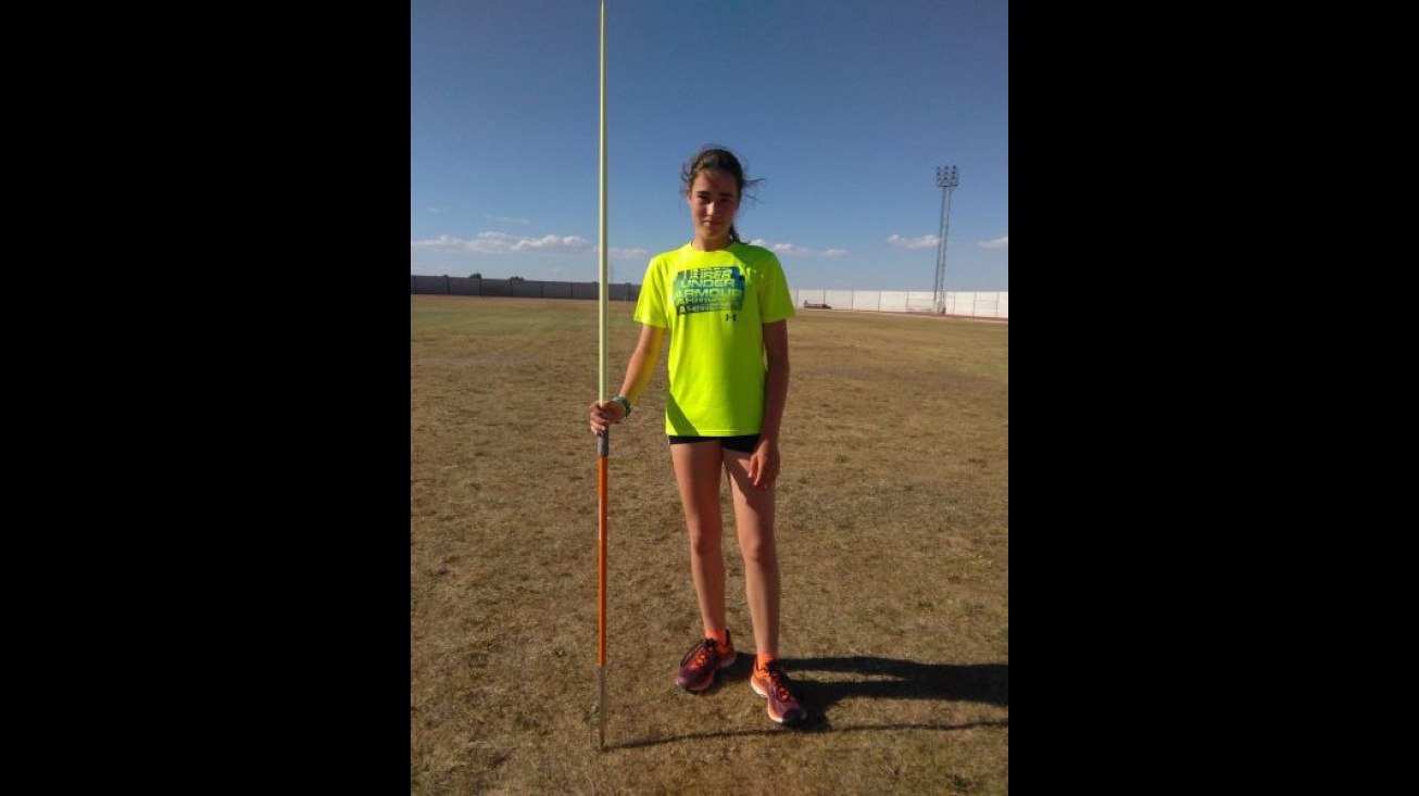 Candela Gallego, 6ª de España en jabalina