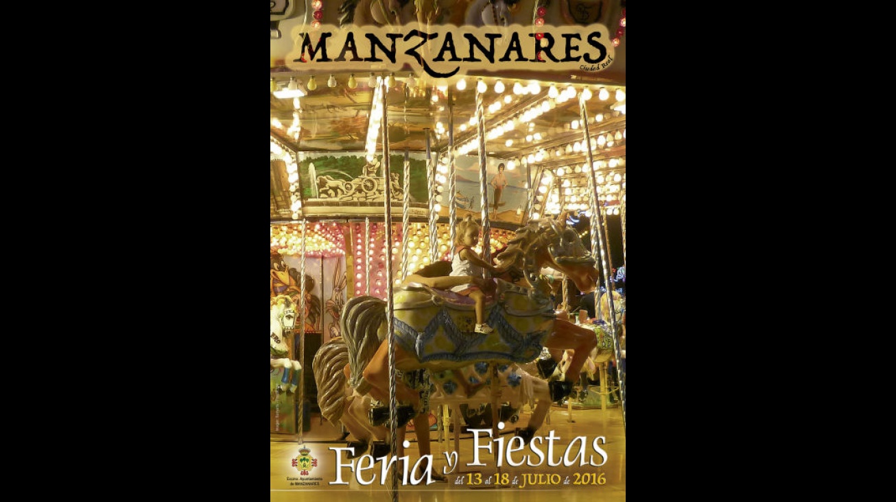 Cartel Feria y Fiestas Manzanares 2016