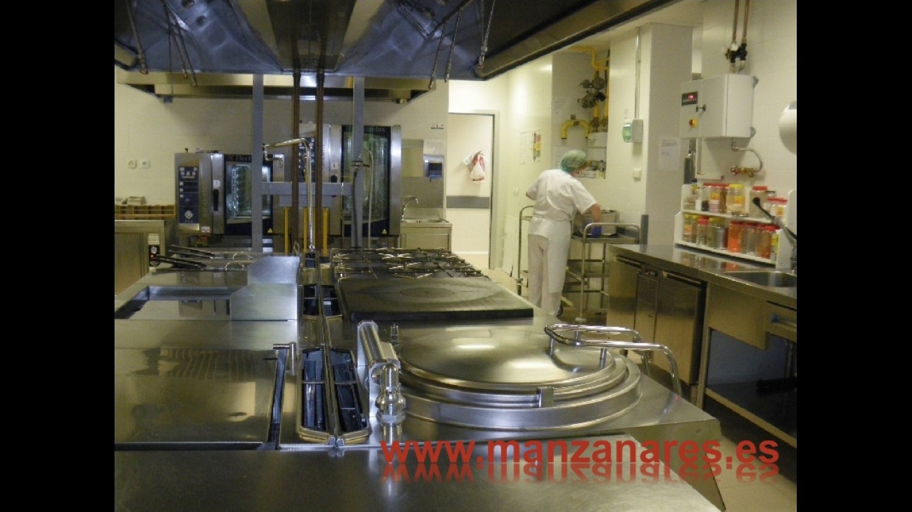 Cocina del hospital de Manzanares