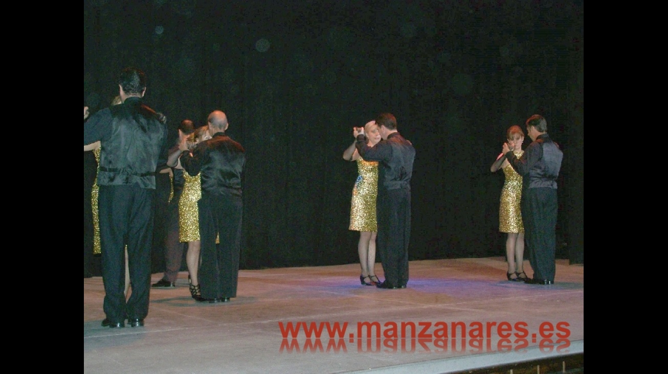 Participantes de la Asociación de Bailes de Salón