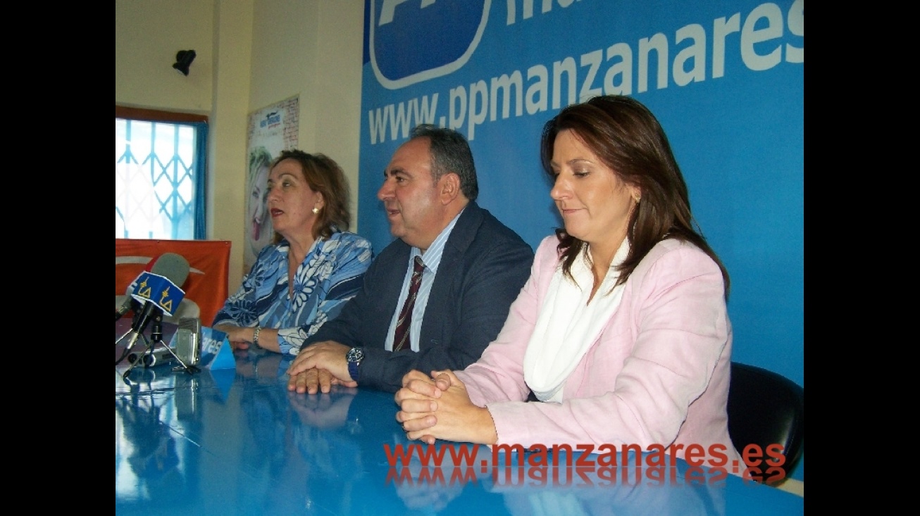 Vicente Tirado, Marisa Soriano y Lola Serna