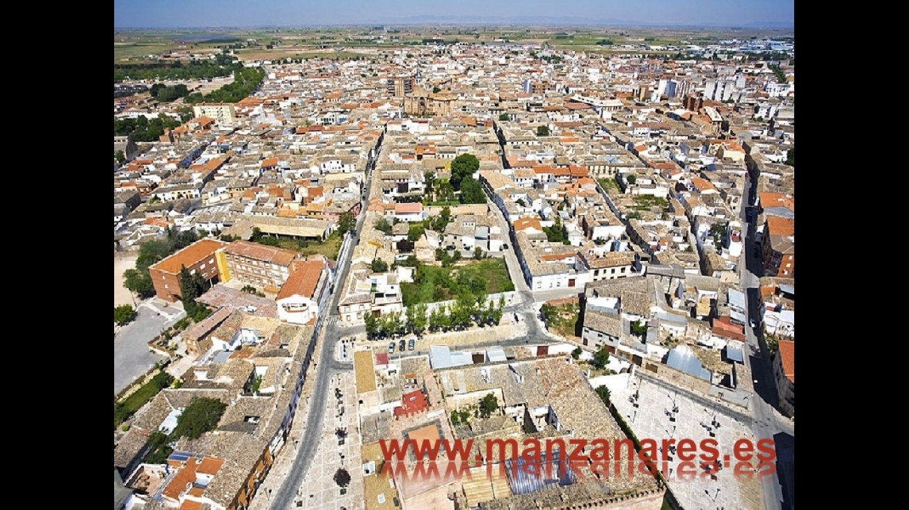 Vista aérea de Manzanares