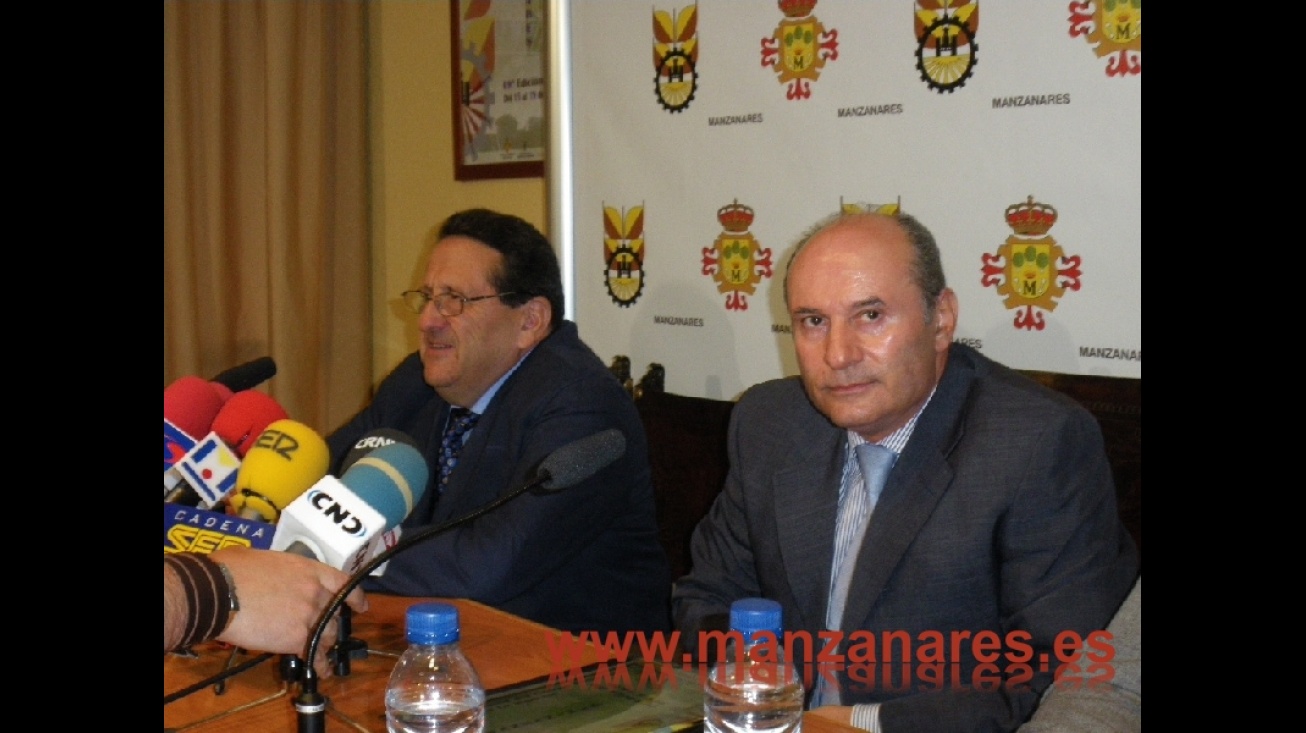 Antonio Caba y Miguel Ángel Pozas, responsables municipales de FERCAM