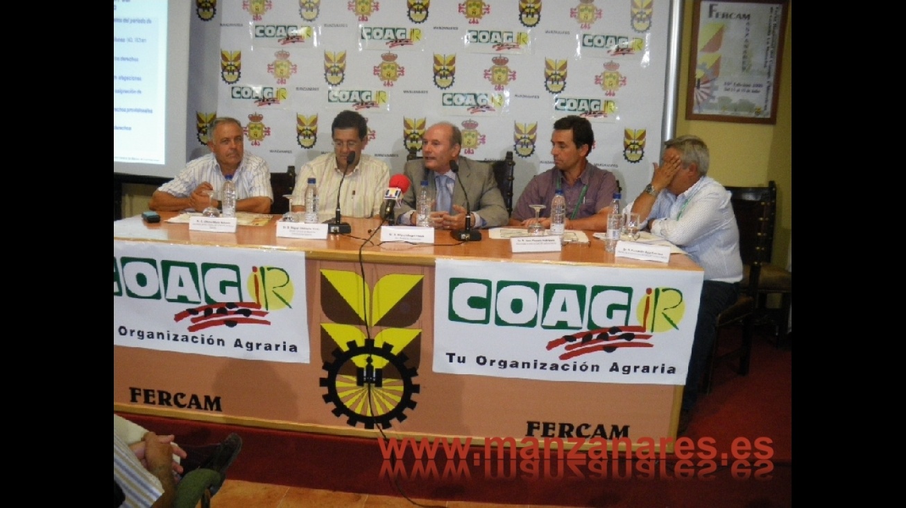 Participantes en la jornada técnica celebrada por COAG-IR en FERCAM 2009