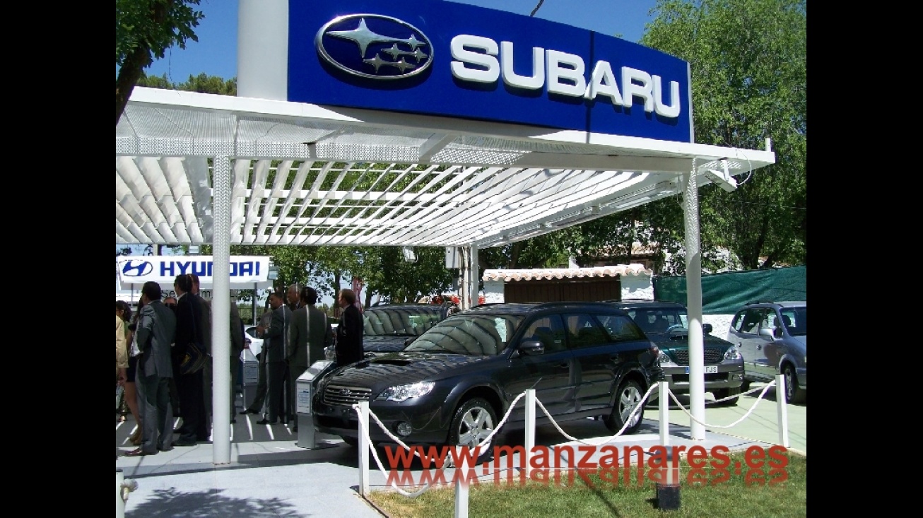 Stand de Subaru en FERCAM 2009