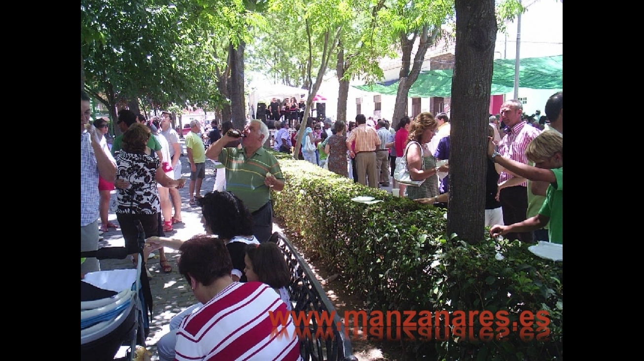 Baile del vermú en el Parterre del Río