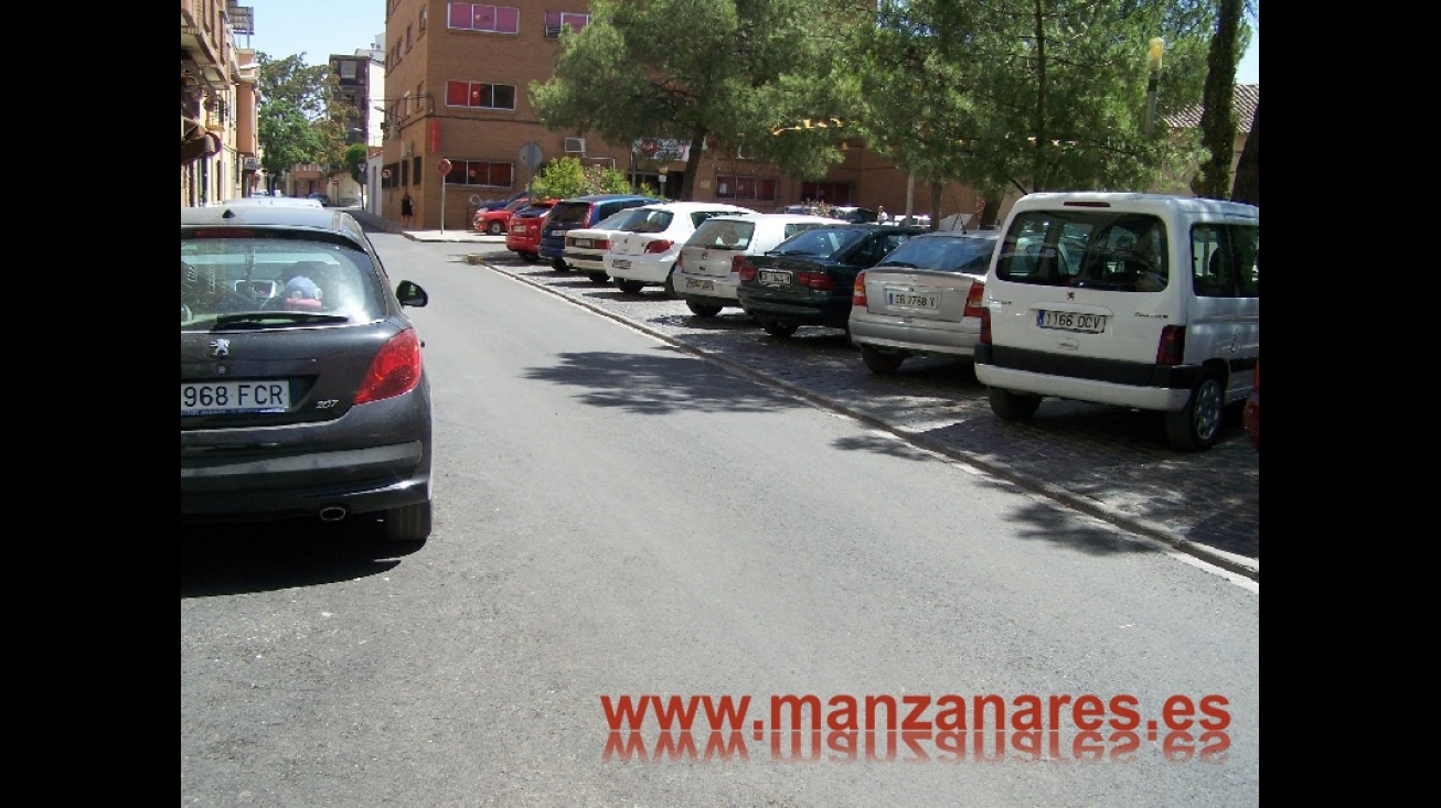 Estacionar sin zona azul