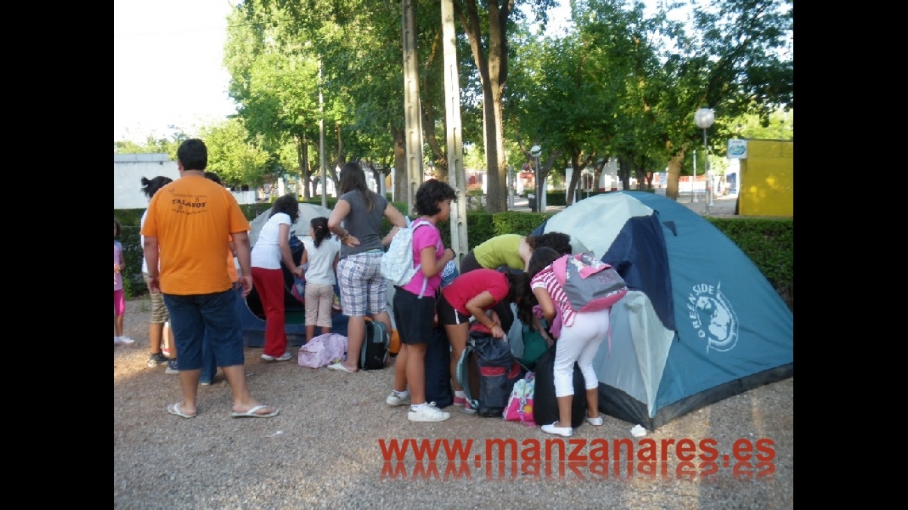 Acampada en FERCAM