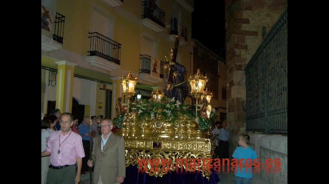 Jesús del Perdón entrando en la plaza