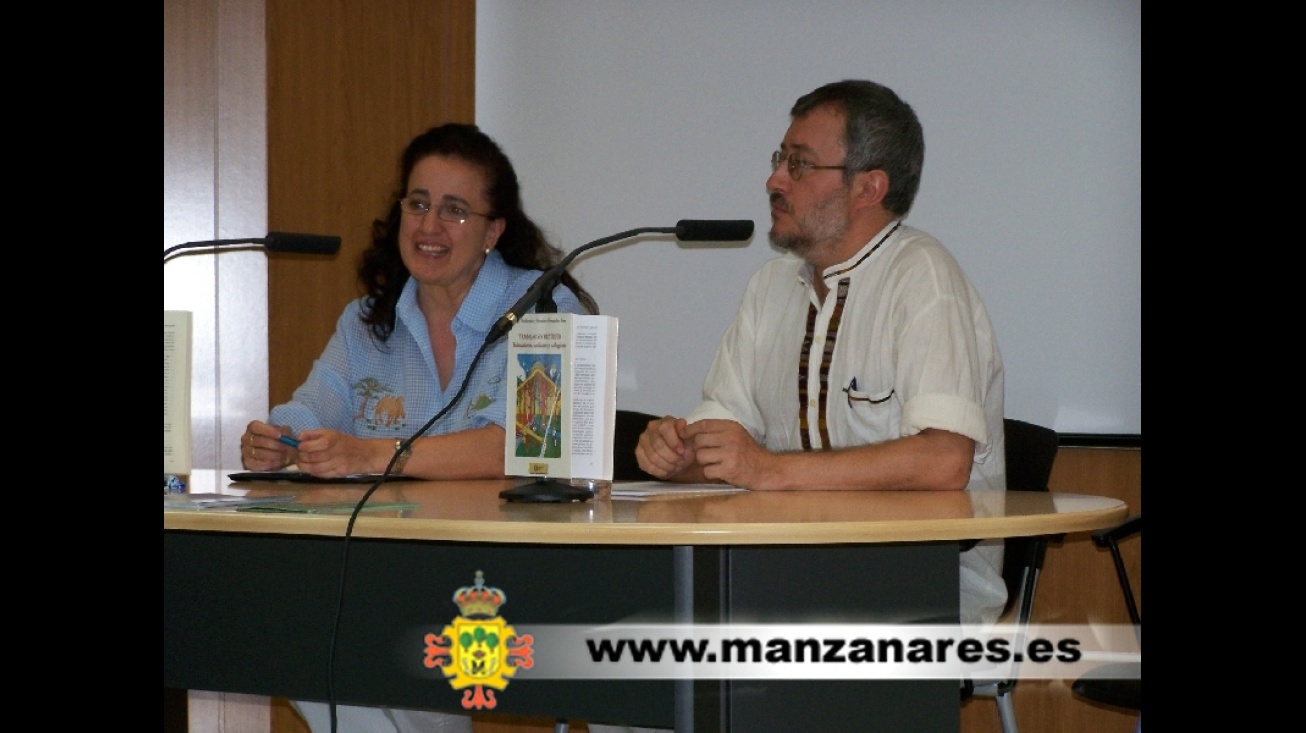 Riechmann con Rosa Díaz