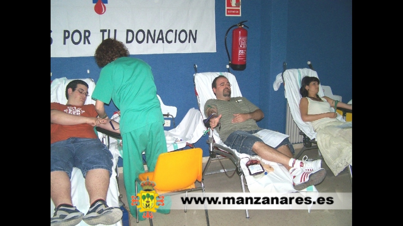 Donaciones de sangre en Manzanares