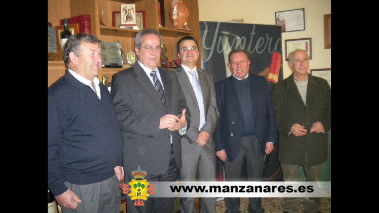 Francisco Martínez en Bodegas Nuestro Padre Jesús del Perdón