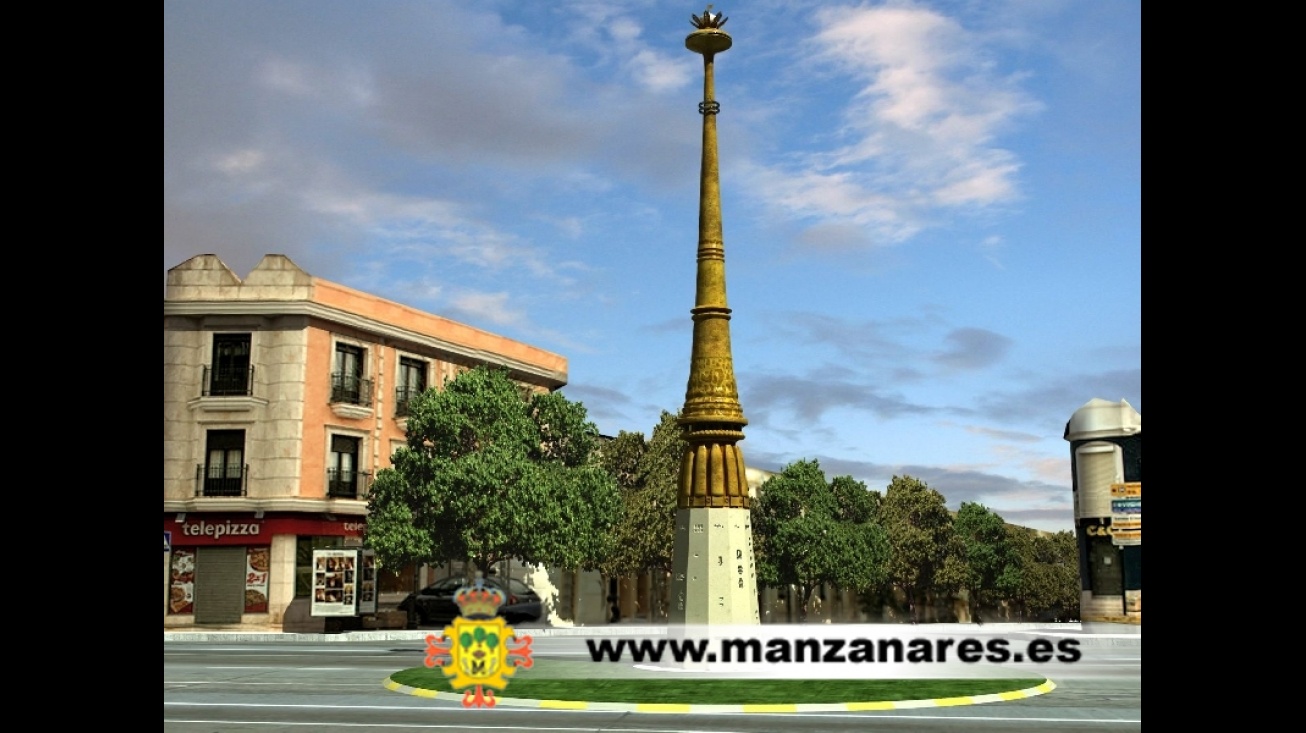 Escultura para rotonda de la calle Toledo