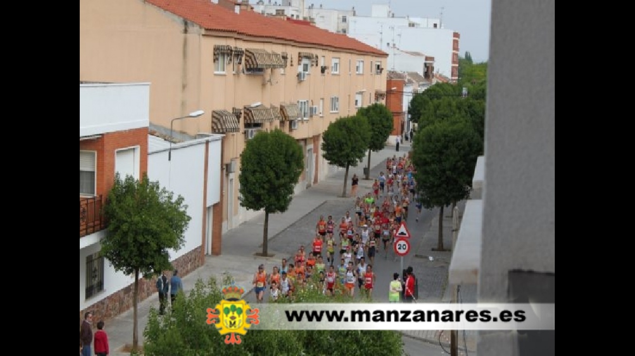 Paso de atletas por la Carretera de La Solana