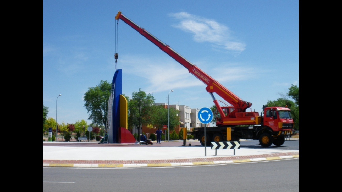 Escultura en Rotonda